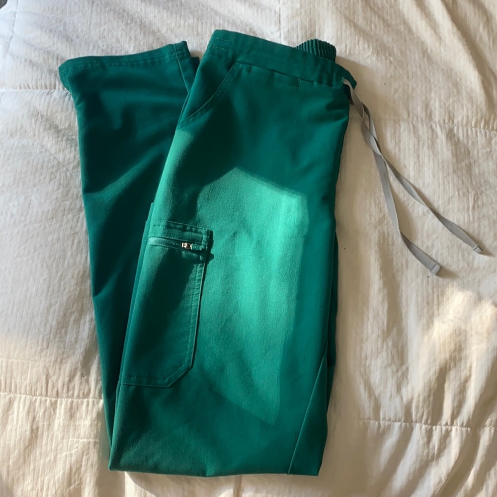 Figs Hunter Green Yola Bottoms